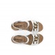 Sandalias Mujer Dorking Gold D9511 Blanco