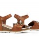 Sandalias Mujer Dorking Gold D9511 Marrón