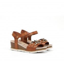 Sandalias Mujer Dorking Gold D9511 Marrón