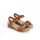 Sandalias Mujer Dorking Gold D9511 Marrón