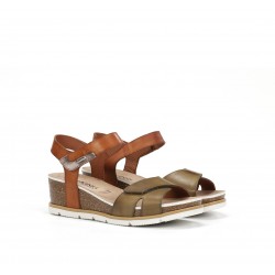 Sandalias Mujer Dorking Gold D9512 Verde