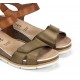 Sandalias Mujer Dorking Gold D9512 Verde