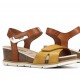 Sandalias Mujer Dorking Gold D9512 Amarillo