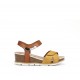 Sandalias Mujer Dorking Gold D9512 Amarillo
