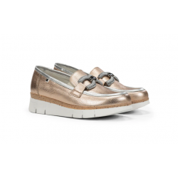 Mocasines Mujer Dorking India  D9298 Dorado