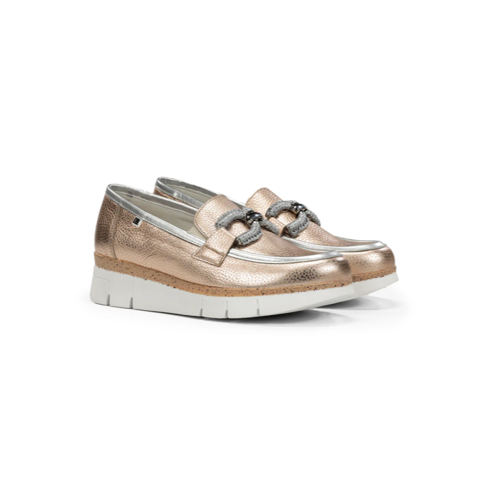 Mocasines Mujer Dorking India  D9298 Dorado