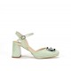 Sandalias Tacón Mujer Dorking Karla D9264 Verde