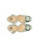 Sandalias Tacón Mujer Dorking Karla D9264 Verde