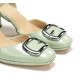 Sandalias Tacón Mujer Dorking Karla D9264 Verde