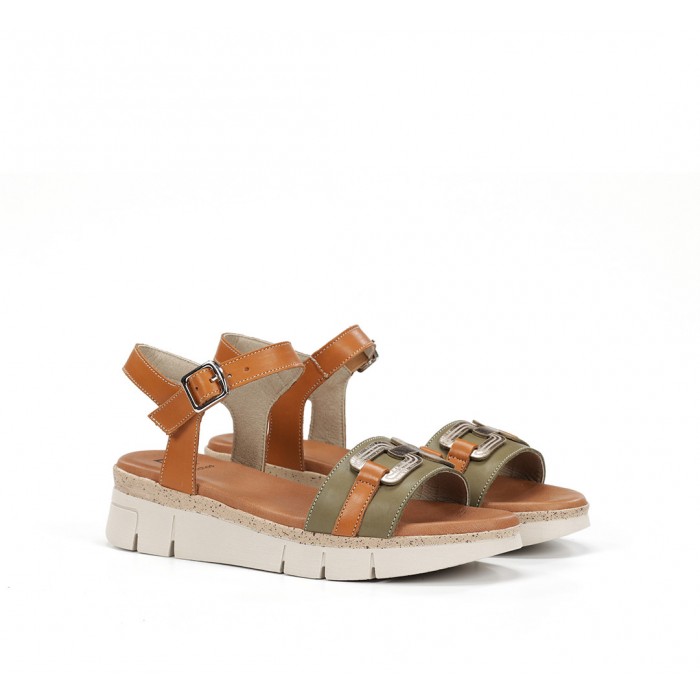 Sandalias Mujer Dorking Klau D9484 Verde