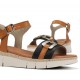 Sandalias Mujer Dorking Klau D9484 Negro