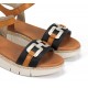 Sandalias Mujer Dorking Klau D9484 Negro