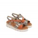 Sandalias Mujer Dorking Klau D9485 Marrón