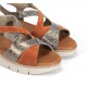 Sandalias Mujer Dorking Klau D9485 Marrón