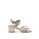 Sandalias Tacón Mujer Dorking Larus D9461 Taupe