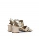 Sandalias Tacón Mujer Dorking Larus D9461 Taupe