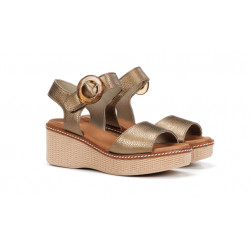 Sandalias Cuña Mujer Dorking Nido D9450 Marrón