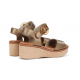 Sandalias Cuña Mujer Dorking Nido D9450 Marrón