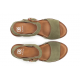 Sandalias Cuña Mujer Dorking Nido D9450 Verde