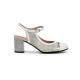 Zapatos Tacón Mujer Dorking Rodin D9093 Blanco