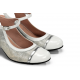 Zapatos Tacón Mujer Dorking Rodin D9093 Blanco
