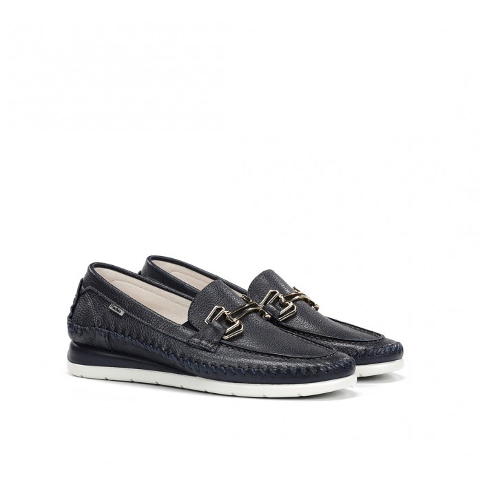 Mocasines Mujer Fluchos Sella D2141 Azul
