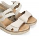 Sandalias Cuña Mujer Fluchos Smash F2169 Taupe