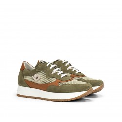 Zapatos Deportivos Mujer Dorking Split D9473 Verde