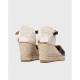 Sandalias Cuña Mujer Wonders Ena YD-SI685 Negro