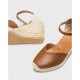 Sandalias Cuña Mujer Wonders Ena YD-SI685 Marrón