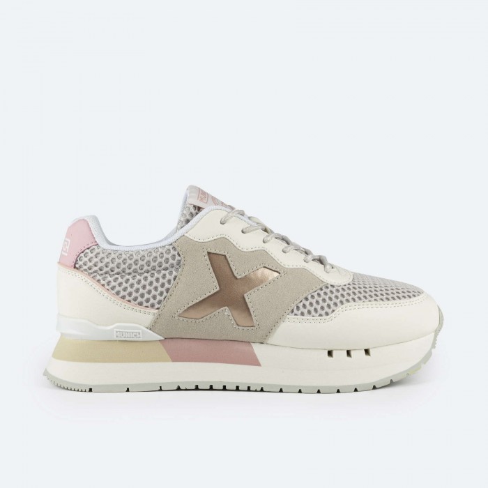 Zapatillas Deportivas Mujer Munich Dash Sky Woman 30 1699030 Beige