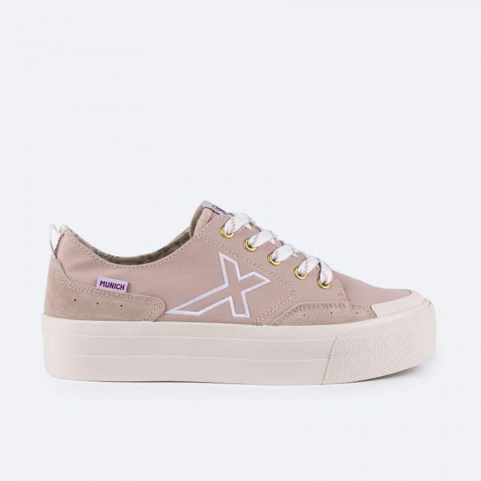 Zapatillas Deportivas Mujer Munich Swing Sky 02 4188002 Rosa
