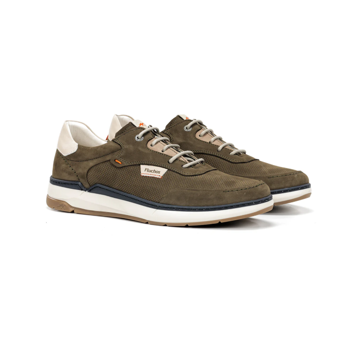 Zapatos Deportivos Hombre Fluchos jeff F2211 Verde