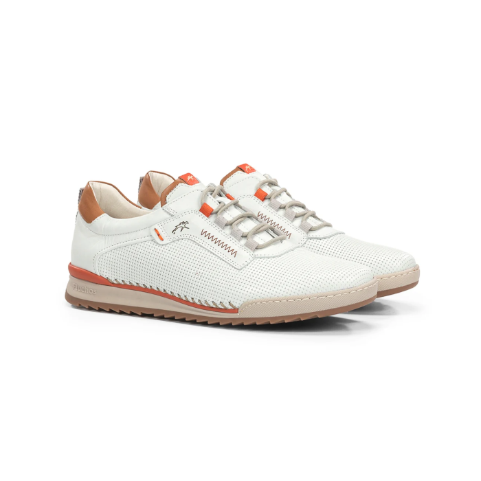 Zapatos Deportivos Hombre Fluchos Elder F2178 Blanco