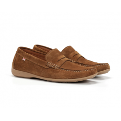 Zapatos Mocasines Hombre Fluchos Samoa F2207 Marrón