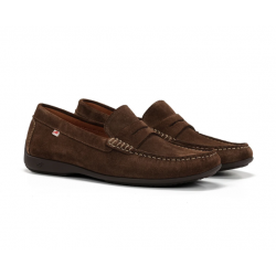 Zapatos Mocasines Hombre Fluchos Samoa F2207 Marrón