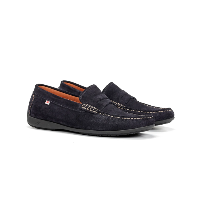 Zapatos Mocasines Hombre Fluchos Samoa F2207 Azul