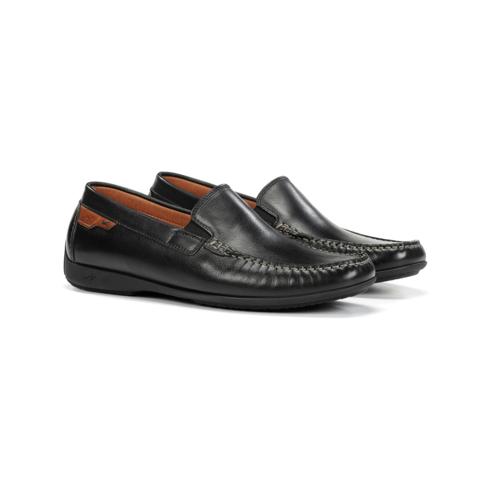 Zapatos Mocasines Hombre Fluchos Samoa F2208 Negro