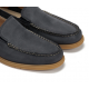 Zapatos Mocasines Hombre Fluchos Tribal F2193 Azul
