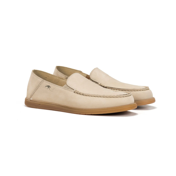 Zapatos Mocasines Hombre Fluchos Tribal F2193 Blanco