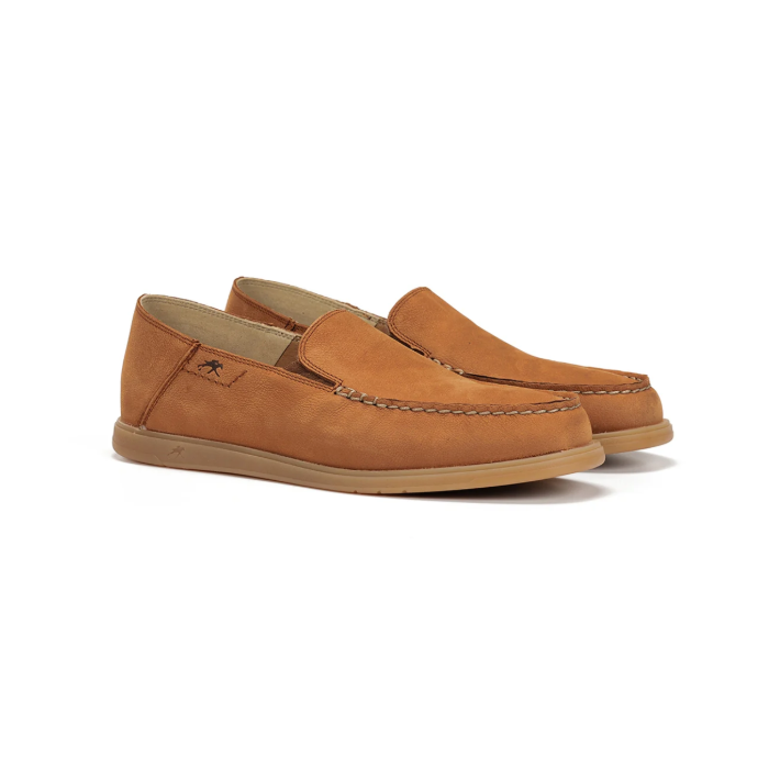 Zapatos Mocasines Hombre Fluchos Tribal F2193 Marrón