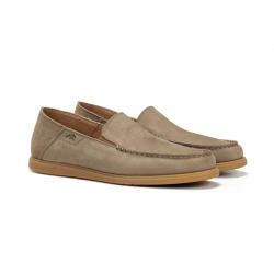Zapatos Mocasines Hombre Fluchos Tribal F2193 Taupe