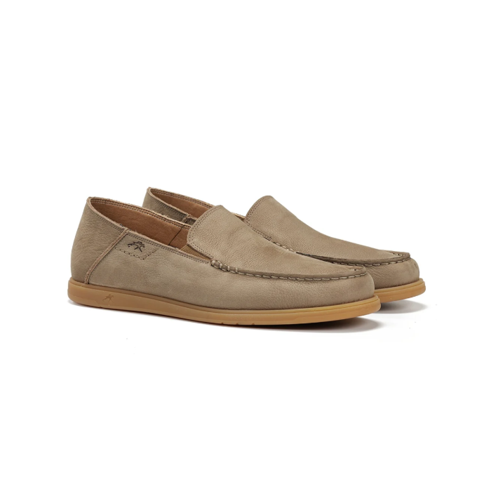 Zapatos Mocasines Hombre Fluchos Tribal F2193 Taupe