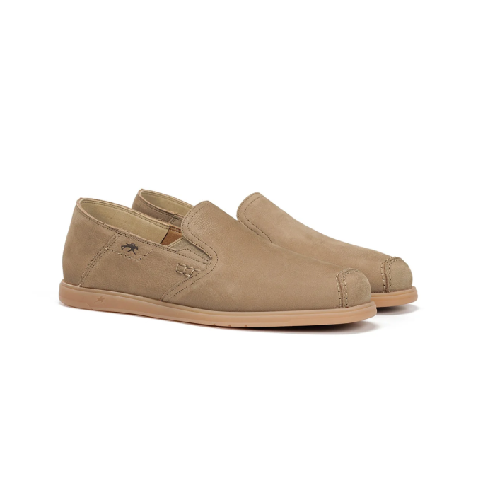 Zapatos Mocasines Hombre Fluchos Tribal F2194 Taupe
