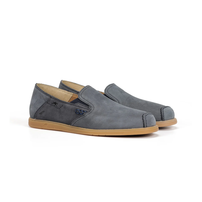 Zapatos Mocasines Hombre Fluchos Tribal F2194 Azul