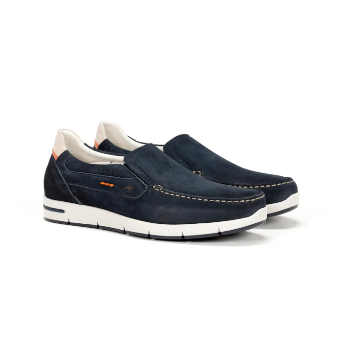Zapatos Mocasines Hombre Fluchos Yannic F1696 Azul