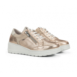 Zapatos Deportivos Mujer Fluchos Aqua F2173 Dorado