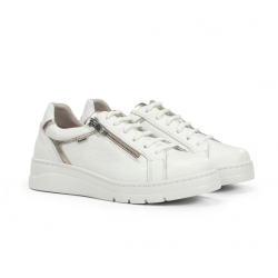 Zapatos Deportivos Mujer Fluchos Pompas F2204 Blanco