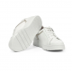 Zapatos Deportivos Mujer Fluchos Pompas F2204 Blanco