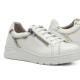 Zapatos Deportivos Mujer Fluchos Pompas F2204 Blanco